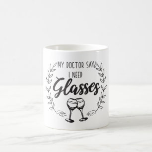 Schattige moderne leuke quote koffiemok