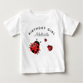 Schattige moderne rode lieveheersbeestje Persoonli (Voorkant)