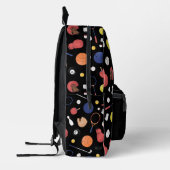 Schattige Moderne Sportkampioen Custom Kinder Zwar Bedrukte Rugzak (Links)