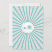 Schattige Moeder Baby Olifant Boys Baby shower Kaart (Achterkant)