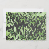 Schattige moeder en Baby Sloth Baby shower Kaart (Achterkant)