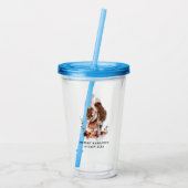 Schattige moeder en dochter Bond (10) Acryl Drinkbeker (Achterkant)