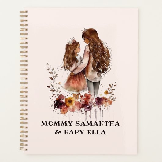 Schattige moeder en dochter Bond (10) Planner (Voorkant)