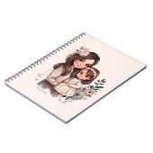 Schattige moeder en dochter Bond (3) Notitieboek (Linkerzijde)