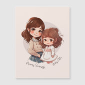 Schattige moeder en dochter Bond (4) (Voorkant)