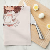Schattige moeder en dochter Bond (4) Theedoek (Quarter Fold)