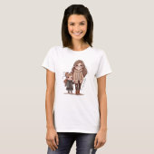 Schattige moeder en dochter Bond (5) T-shirt (Voorkant volledig)