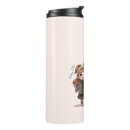 Schattige moeder en dochter Bond (5) Thermosbeker (Gedraaid links)