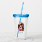 Schattige moeder en dochter Bond (6) Acryl Drinkbeker (Achterkant)