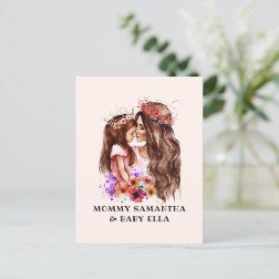 Schattige moeder en dochter Bond (6) Briefkaart