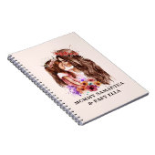 Schattige moeder en dochter Bond (6) Notitieboek (Rechterzijde)