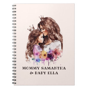 Schattige moeder en dochter Bond (8) Notitieboek