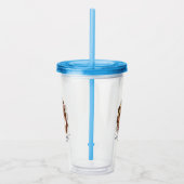 Schattige moeder en dochter Bond (9) Acryl Drinkbeker (Rechts)