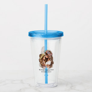 Schattige moeder en dochter Bond (9) Acryl Drinkbeker