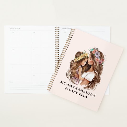 Schattige moeder en dochter Bond (9) Planner (Display)
