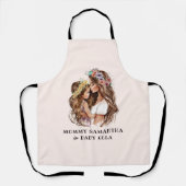 Schattige moeder en dochter Bond (9) Schort (Voorkant)