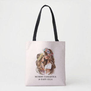 Schattige moeder en dochter Bond (9) Tote Bag