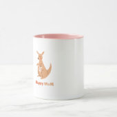 schattige moeder Happy Kangaroo Mok (Midden)