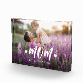 Schattige Moeder Quote Typografie Script Fotoblokken (Rechts)