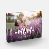 Schattige Moeder Quote Typografie Script Fotoblokken (Links)