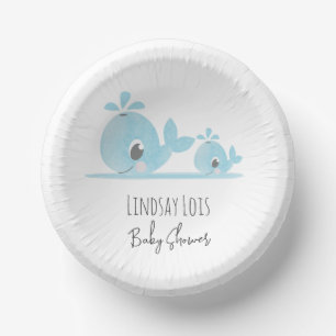 Schattige Moeder Walvis Baby Walvis Baby Shower   Papieren Kommen
