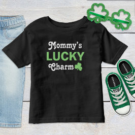 Schattige Moeders Geluksbrenger Groene St. Patrick Kinder Shirts