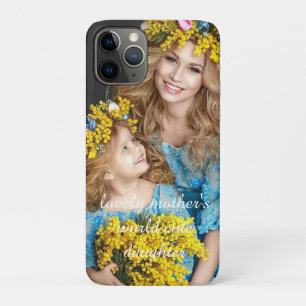schattige moeder's wereld schattige dochter Case-Mate iPhone case