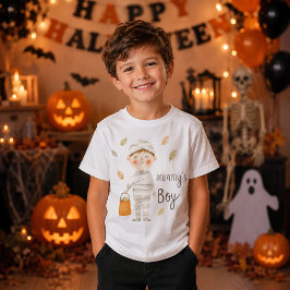 Schattige Moederskind Halloween Trick or Treat T-shirt