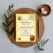 Schattige Moedertje To Bee Baby Shower