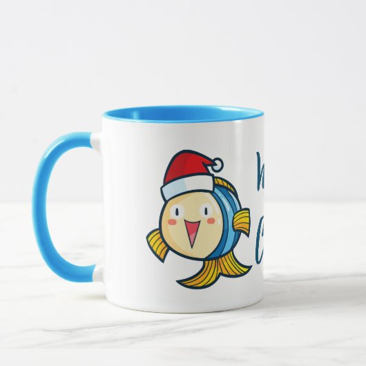 schattige mok kerstvis (Links)