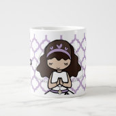 Schattige mok kleintje van de Eerste Heilige Commu (Voorkant)