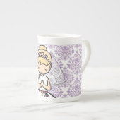 Schattige mok kleintje van de Eerste Heilige Commu (Voorkant rechts)