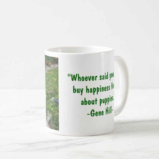 Schattige Mok van puppy Coffee (Voorkant rechts)