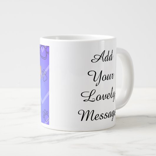 schattige mok voor hondenliefhebbers! (Voorkant rechts)