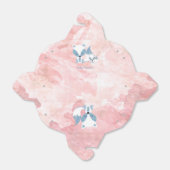 Schattige Momma Fox en Baby Fox Baby shower Bedankdoosjes (Uitgevouwen)