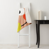 Schattige Monkey Aangepaste Naam Kinder Dierentuin Sherpa Deken (In situ)