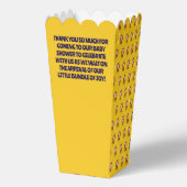 Schattige Monkey Theme Boy Baby shower Bedankdoosjes (Achterkant)