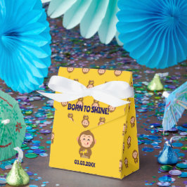 Schattige Monkey Theme Boy Baby shower Bedankdoosjes