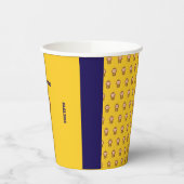 Schattige Monkey Theme Boy Baby shower Papieren Bekers (Links)