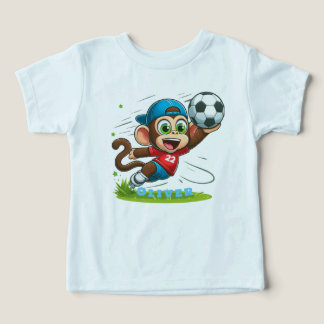 Schattige Monkey Voetballer