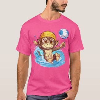 Schattige Monkey Water Polo