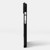 Schattige Monogram Aangepaste hondenfoto Apple X|1 iPhone Hoesje (Linkerkant)