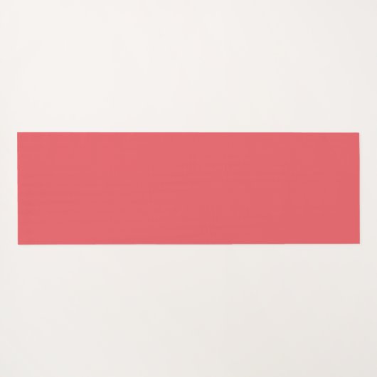 Schattige Monogram Aangepaste Waterverf Watermeloe Yogamat (Achterkant (horizontaal))