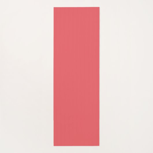 Schattige Monogram Aangepaste Waterverf Watermeloe Yogamat (Achterkant)