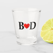 Schattige Monogram met Initialen