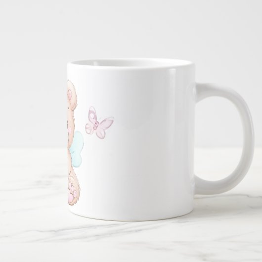 Schattige monogram Mok (Rechts)