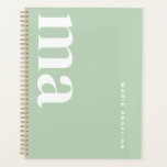 Schattige Monogram Naam Groene School Planner<br><div class="desc">Organiseer je met de Schattigee Monogram Naam Groene School Planner! Deze stijlvolle planner is een must-have voor schoolbenodigdheden en terug naar school benodigdheden. Perfect voor schoolmusthaves, het past precies in uw schoolbenodigdheden middelbare school lijst. Met zijn schattige schoolbenodigdheden ontwerp, het is een esthetische school benodigdheden essentieel. Ideaal voor middelbare schoolbenodigdheden...</div>