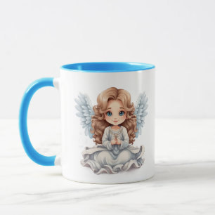 Schattige monogram toevoegen Angel Mok