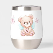 Schattige monogram waterfles (Achterkant)