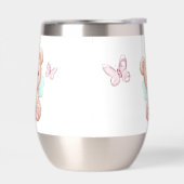 Schattige monogram waterfles (Links)